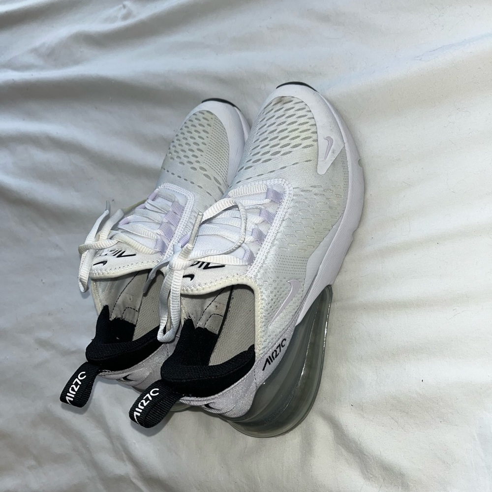 White Nike Air Max 270- Women size 6